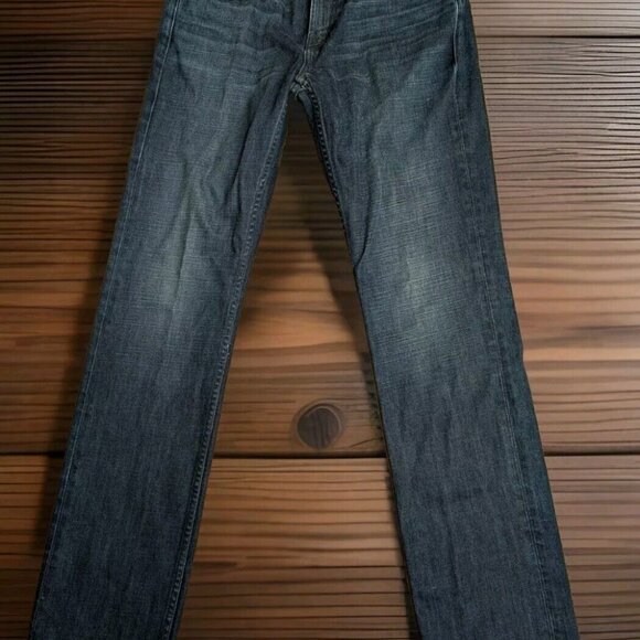 J Brand Jeans Mens 34x33 Blue Denim Kane Slim Straight Leg Indigo Cali Made USA - Picture 1 of 14